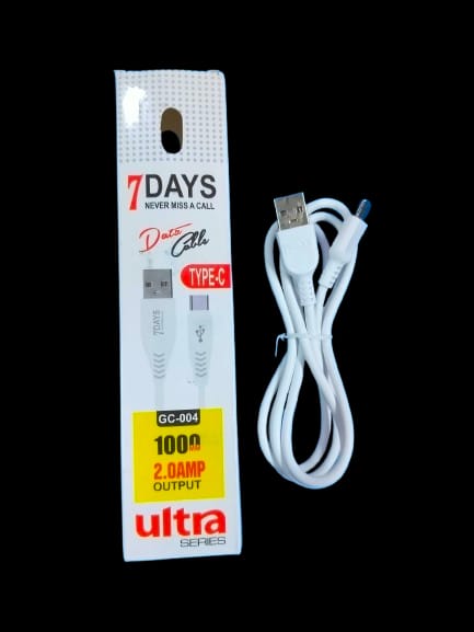 7days type-c cable